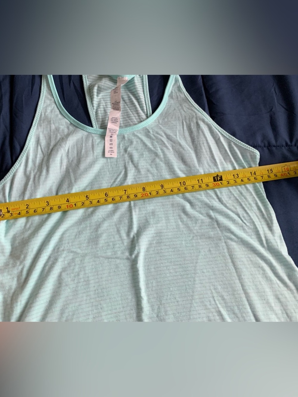 lululemon athletica Light Mint Racerback Tank Size 6 - Picture 4 of 5